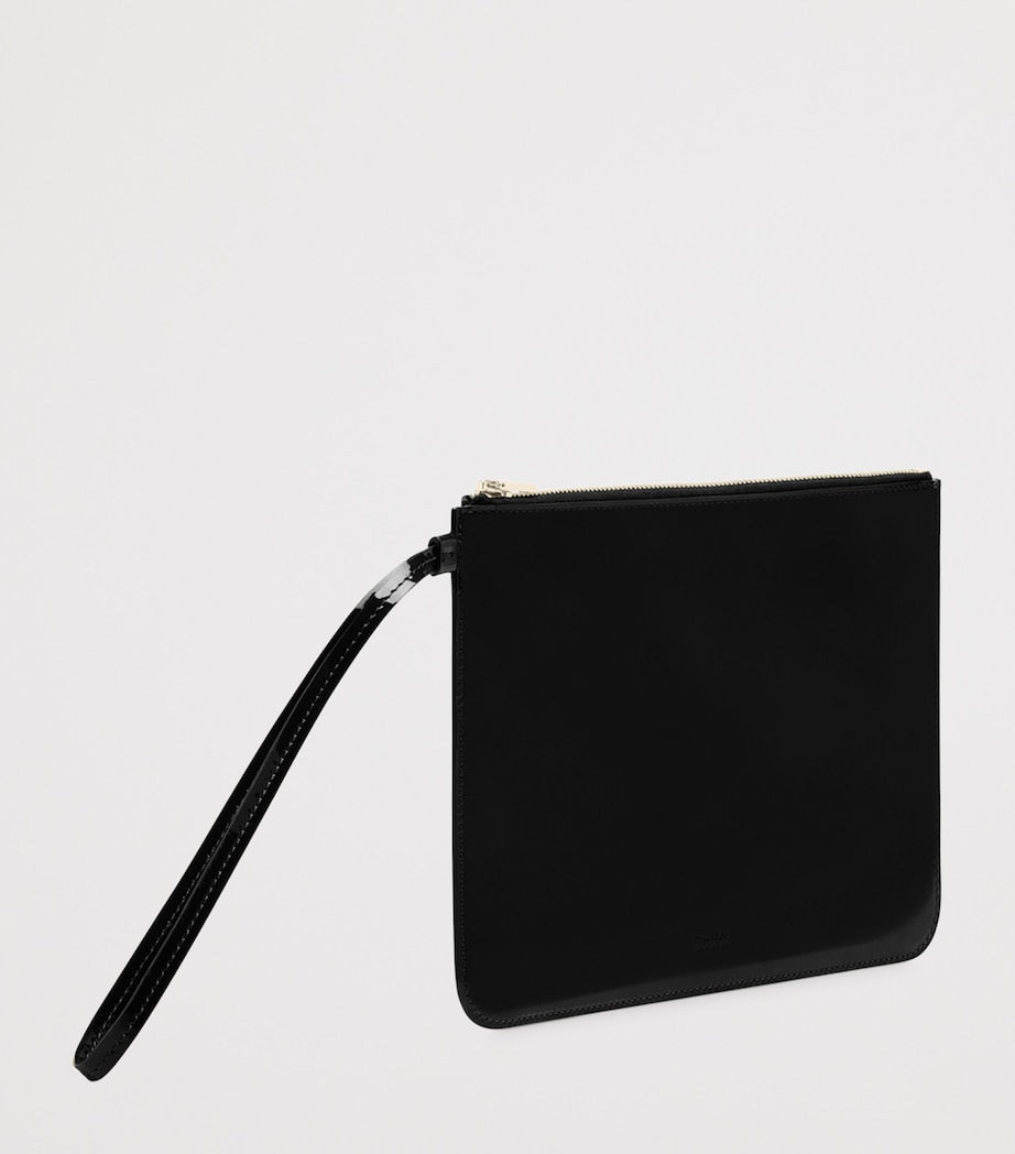 TOM FORD patent leather compact evening pouch (British brand)
