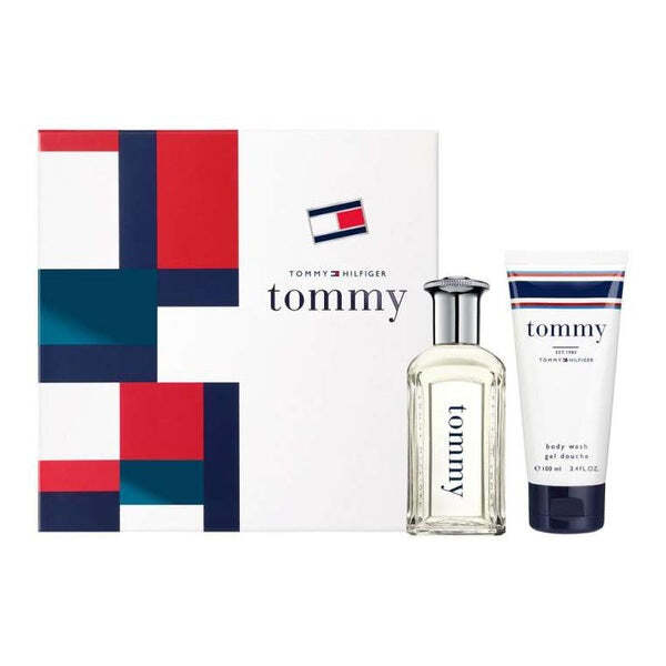 Tommy Hilfiger Tommy gift set 50ml EDT 100ml body wash, UK version