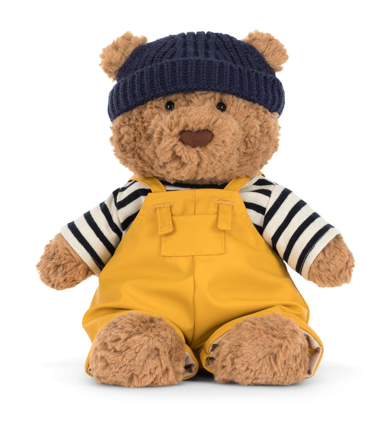 Jellycat Seafarer Bartholomew Bear 26cm plush teddy - British product