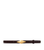 Jimmy Choo leather diamond clasp belt, UK version