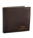 Polo Ralph Lauren leather bifold wallet - British product