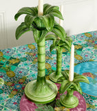 Les-Ottomans Palm Tree candlestick holder 35cm, UK version