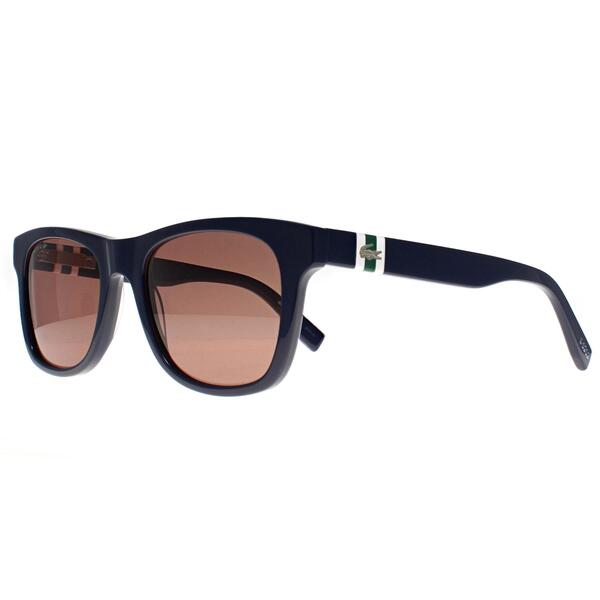 Lacoste L978S Blue Brown wayfarer sunglasses (British brand)