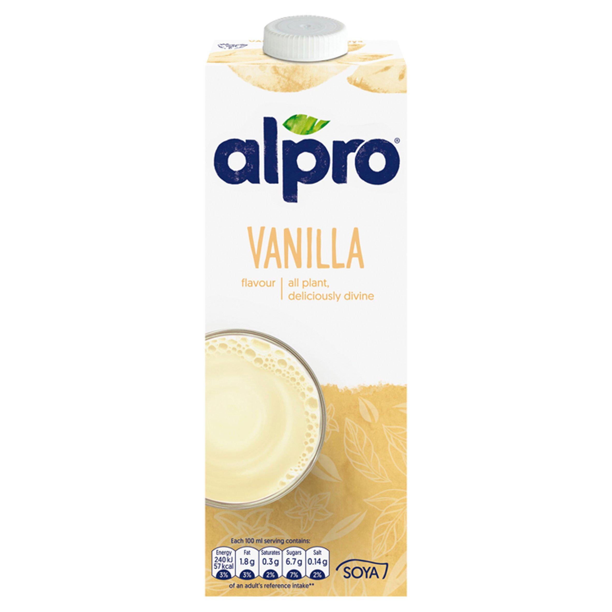 Alpro Soya Vanilla Long Life Drink 1L GOODS Sainsburys   