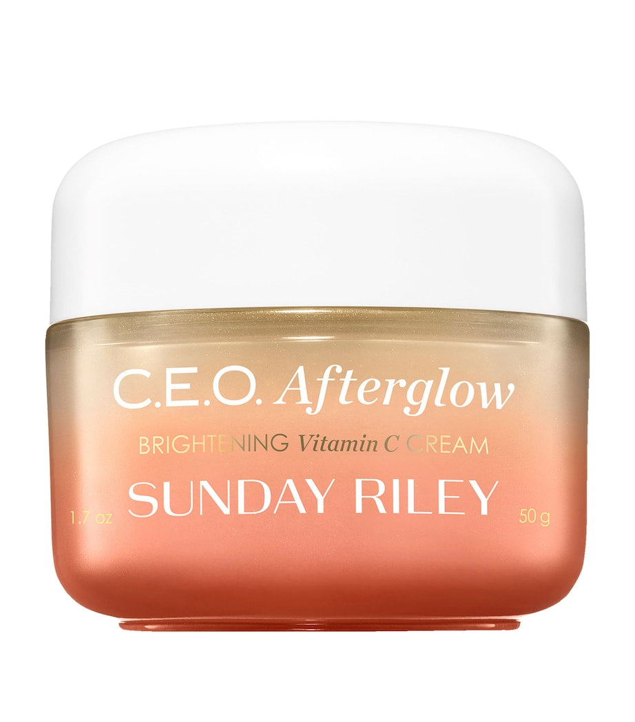 Sunday Riley Afterglow Brightening Vitamin C Cream 50g, imported from the UK