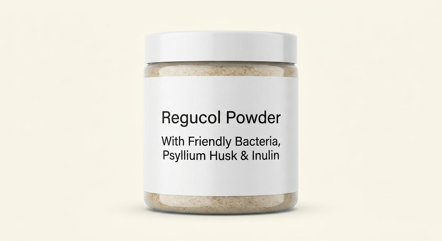Holland & Barrett Regucol Pulver 350g Verdauungsergänzungsmittel, UK-Version