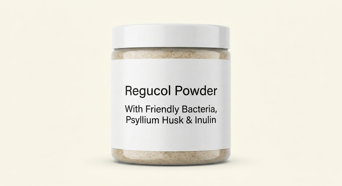 Holland & Barrett Regucol Pulver 350g Verdauungsergänzungsmittel, UK-Version