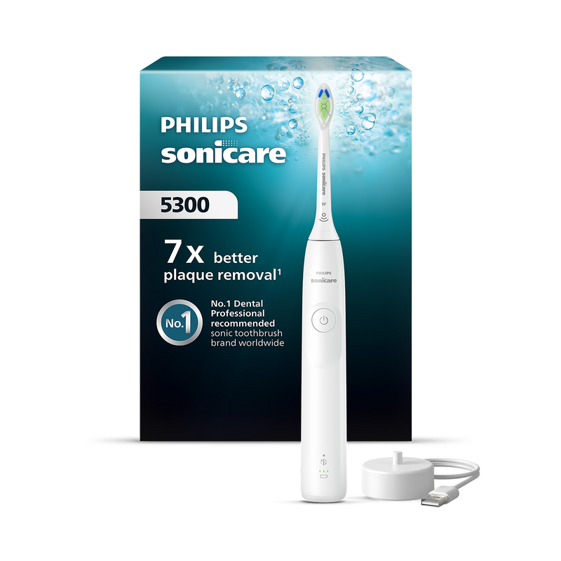 Philips Sonicare 5300 electric toothbrush white, UK version