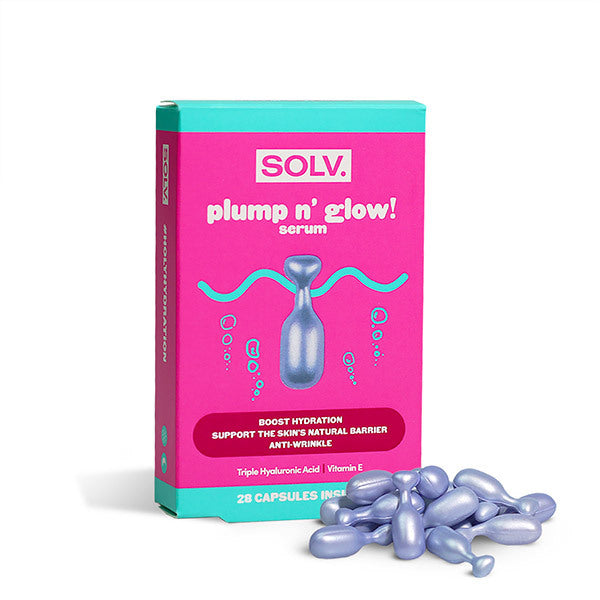 SOLV. Plump n' Glow! Serum 28 Capsules GOODS Superdrug   