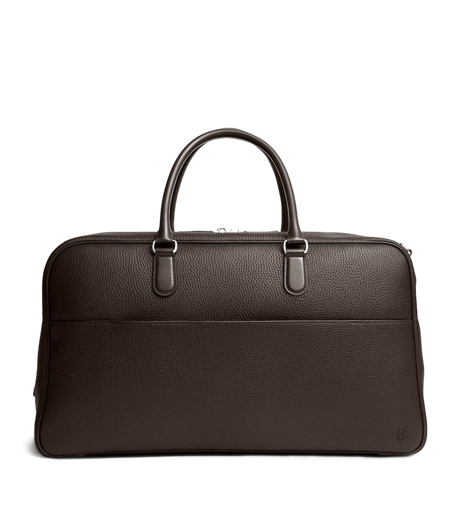 Carl Friedrik Granville leather duffle bag - British product