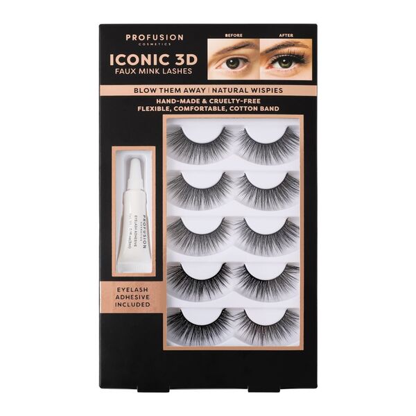 Profusion Cosmetics Iconic 3D Faux Mink Lashes