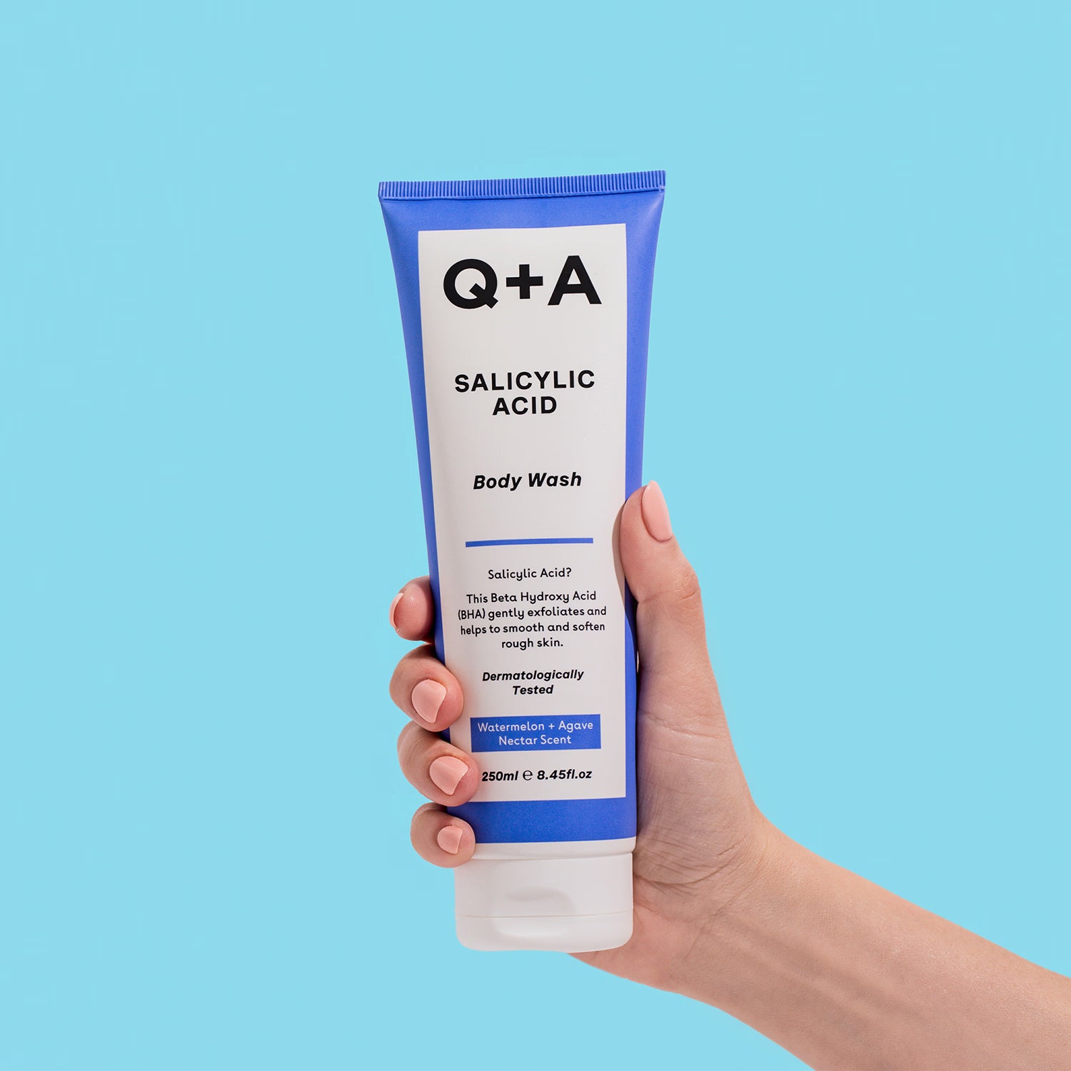 Q+A Salicylic Acid Body Wash Watermelon 250ml, UK version