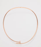 Cartier Juste un Clou rose gold diamond torque necklace (British brand)