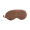 Smug Cloud padded satin sleep mask Mocha, UK version