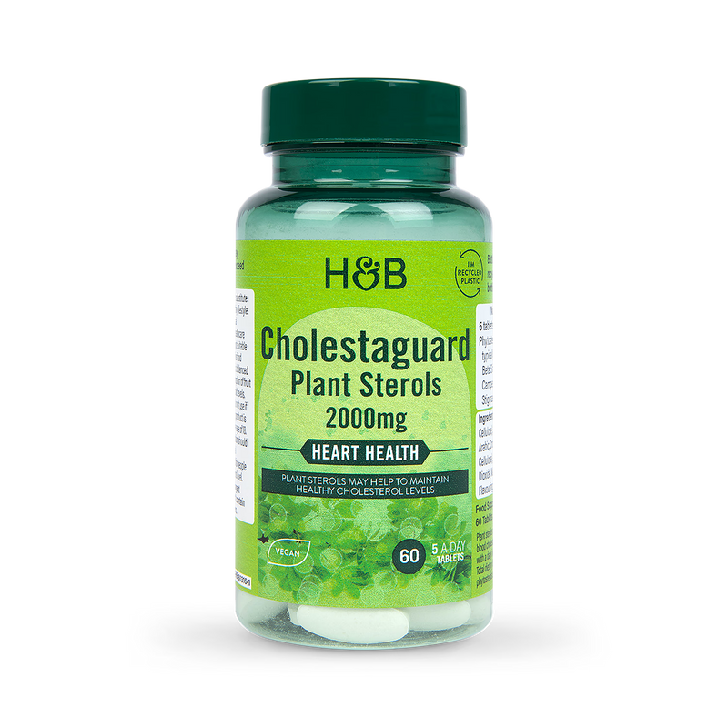 Holland & Barrett Cholestaguard Plant Sterols Tablets 60 count, UK version