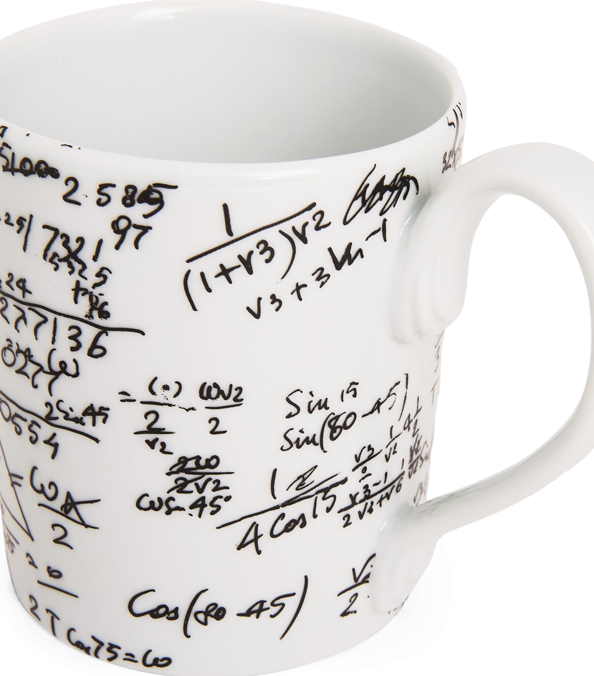 Fornasetti mathematical formulae porcelain mug - British product