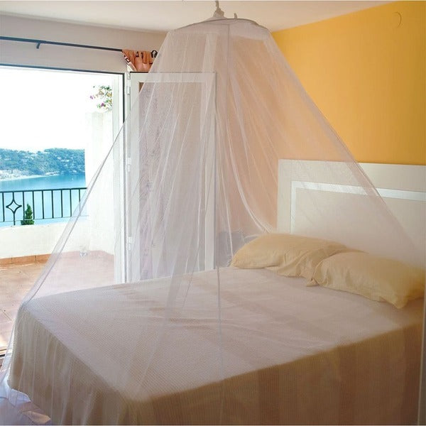 Pyramid Bell hanging mosquito net for double/king beds (British brand)