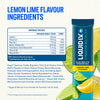 Liquid I.V. electrolyte powder mix lemon lime 15 sachets, UK version