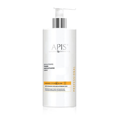 Superdrug Apis Brightening Toner & Activator 2in1 with Shikimic Acid 500ml- Buy online at McGrocer