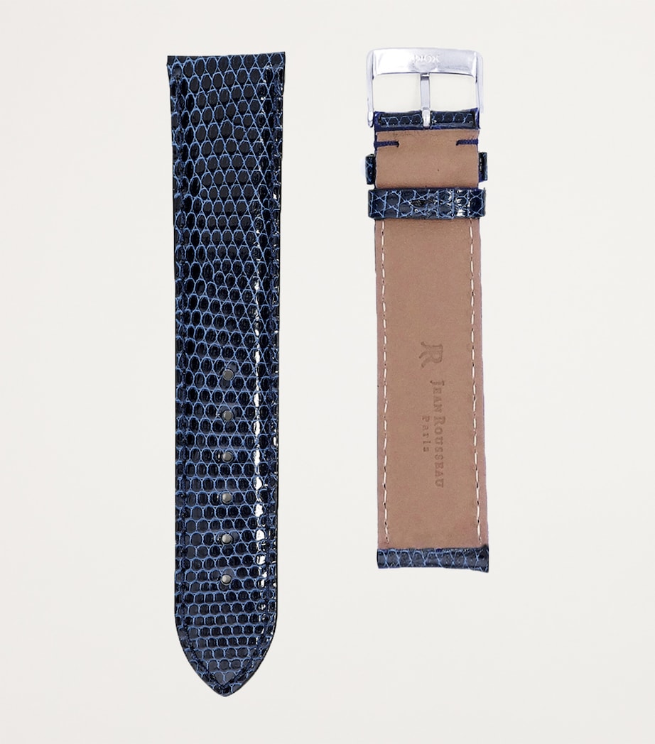 Jean Rousseau Classic 3.5 lizard-pattern watch strap 17mm (British brand)