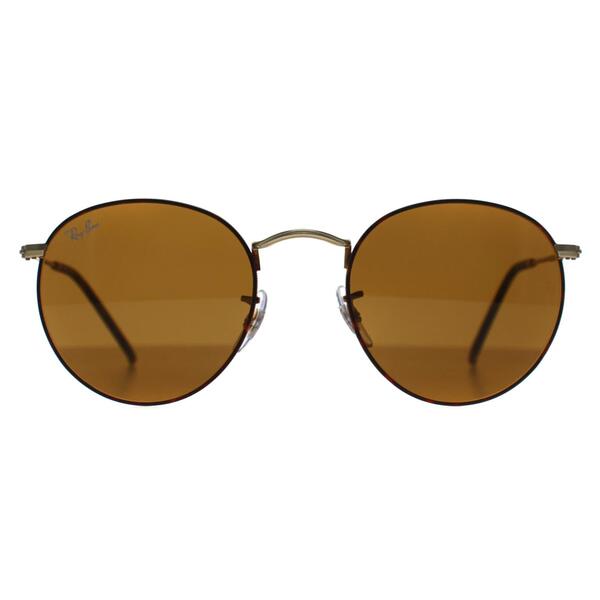 Ray-Ban sunglasses Round Metal 3447 brown (British brand)