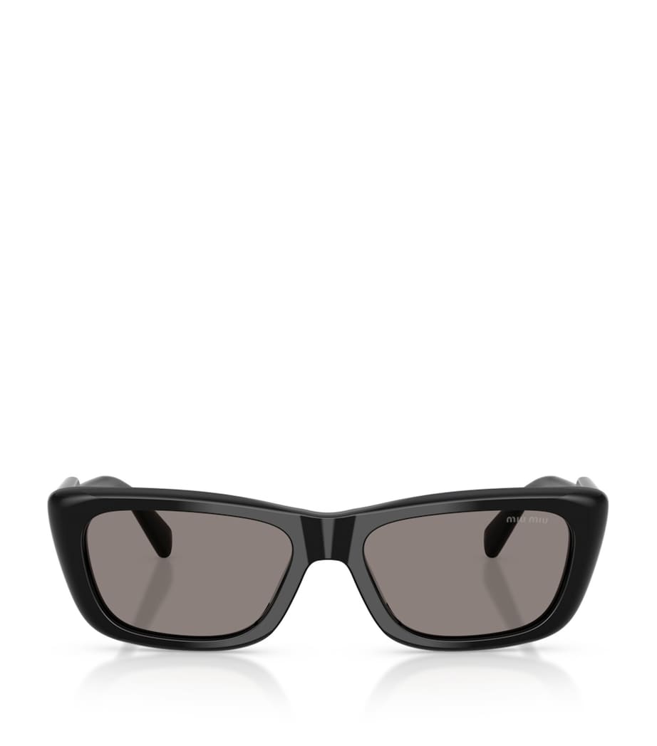 Miu Miu acetate rectangle sunglasses, imported from the UK