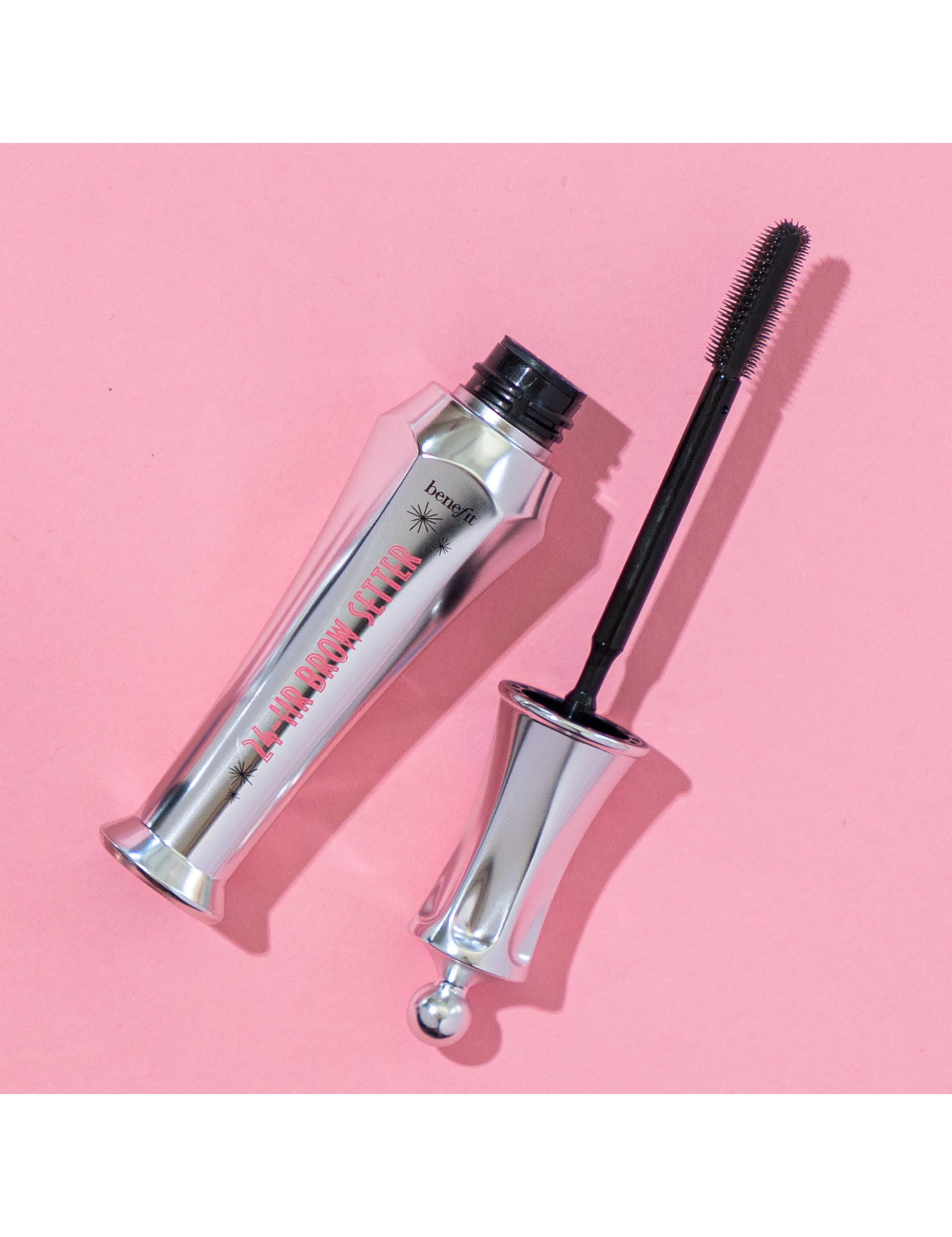 Benefit clear brow gel with 24-hour hold and custom dual-sided wand, 7ml, UK version