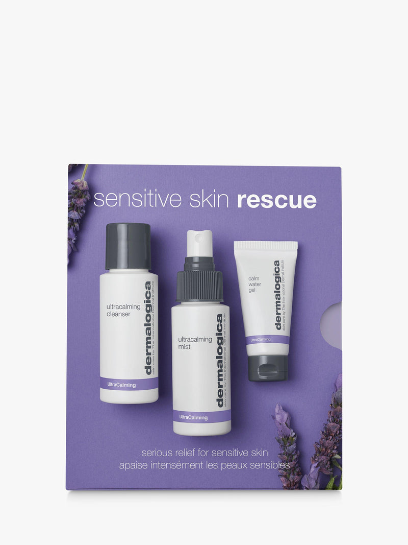 Dermalogica sensitive skin rescue skincare gift set - British product