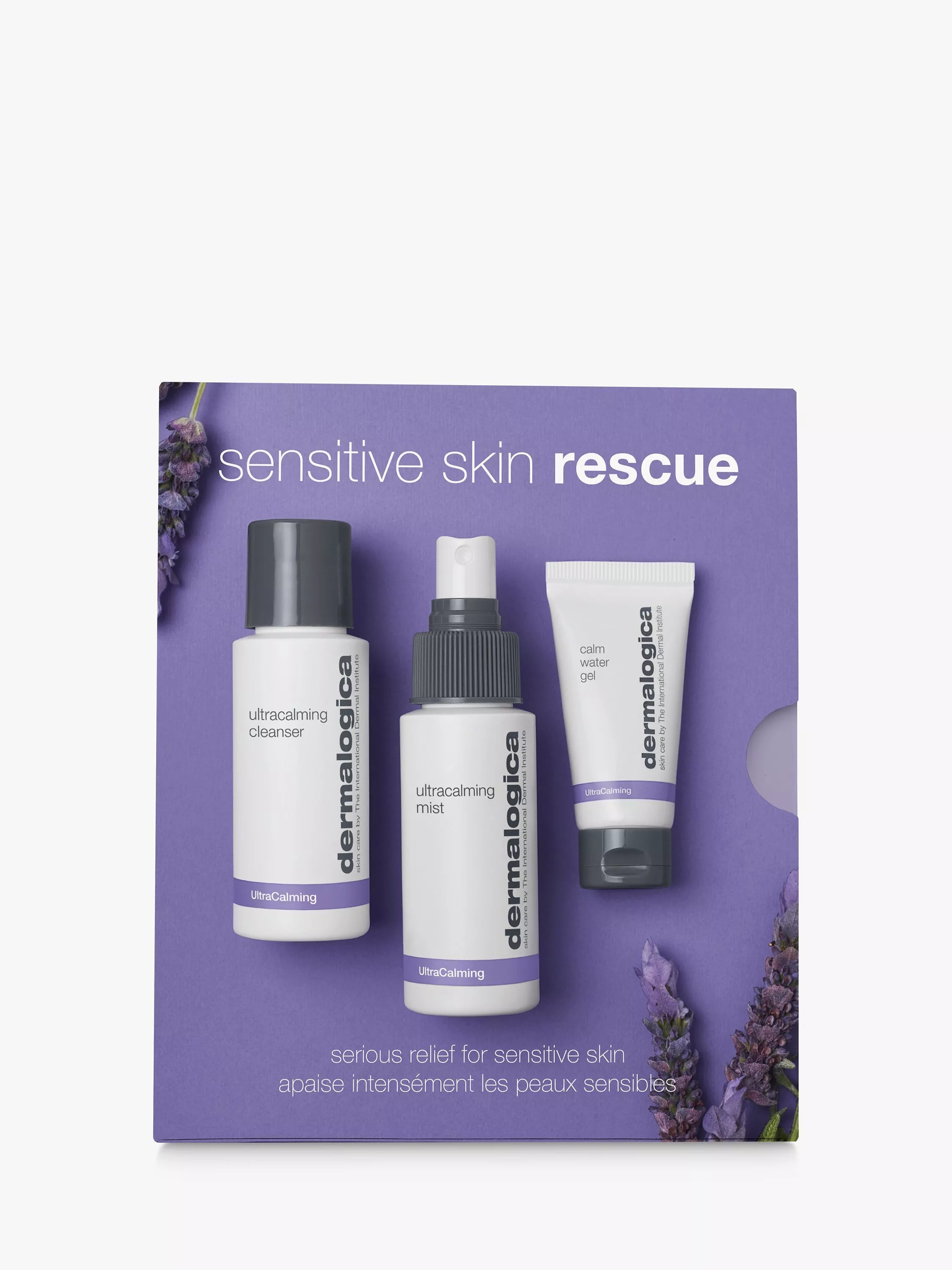 Dermalogica sensitive skin rescue skincare gift set - British product