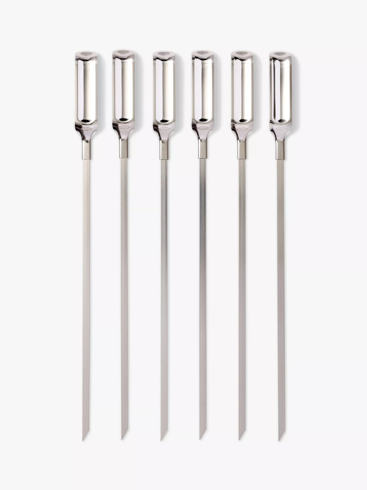 OXO stainless steel BBQ skewers pack of 6 - British product
