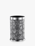 Pewter Bottle Chiller with Insulated Liner and Grape Motif