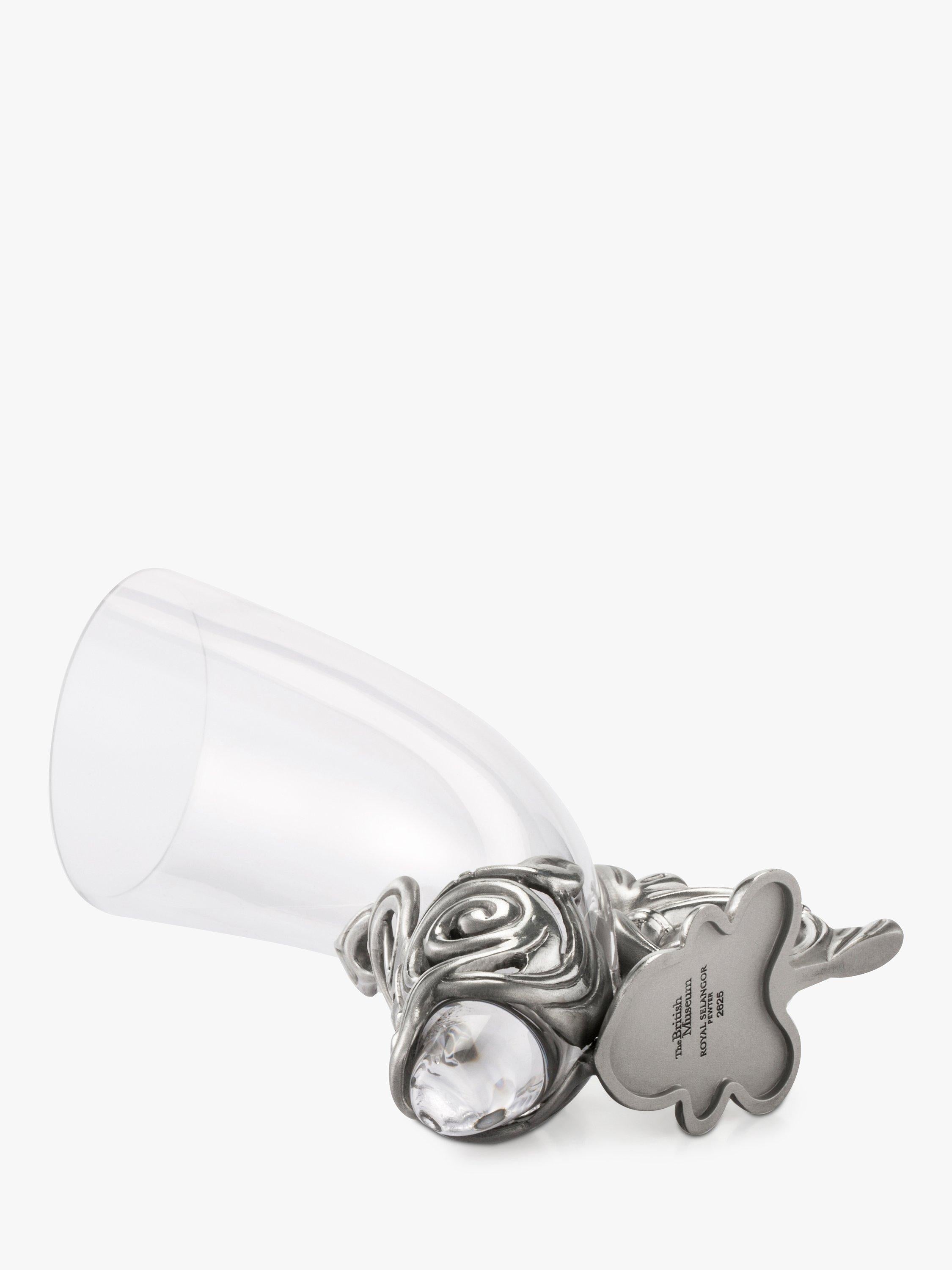 Royal Selangor Lewis drinking horn half-pint, imported from the UK