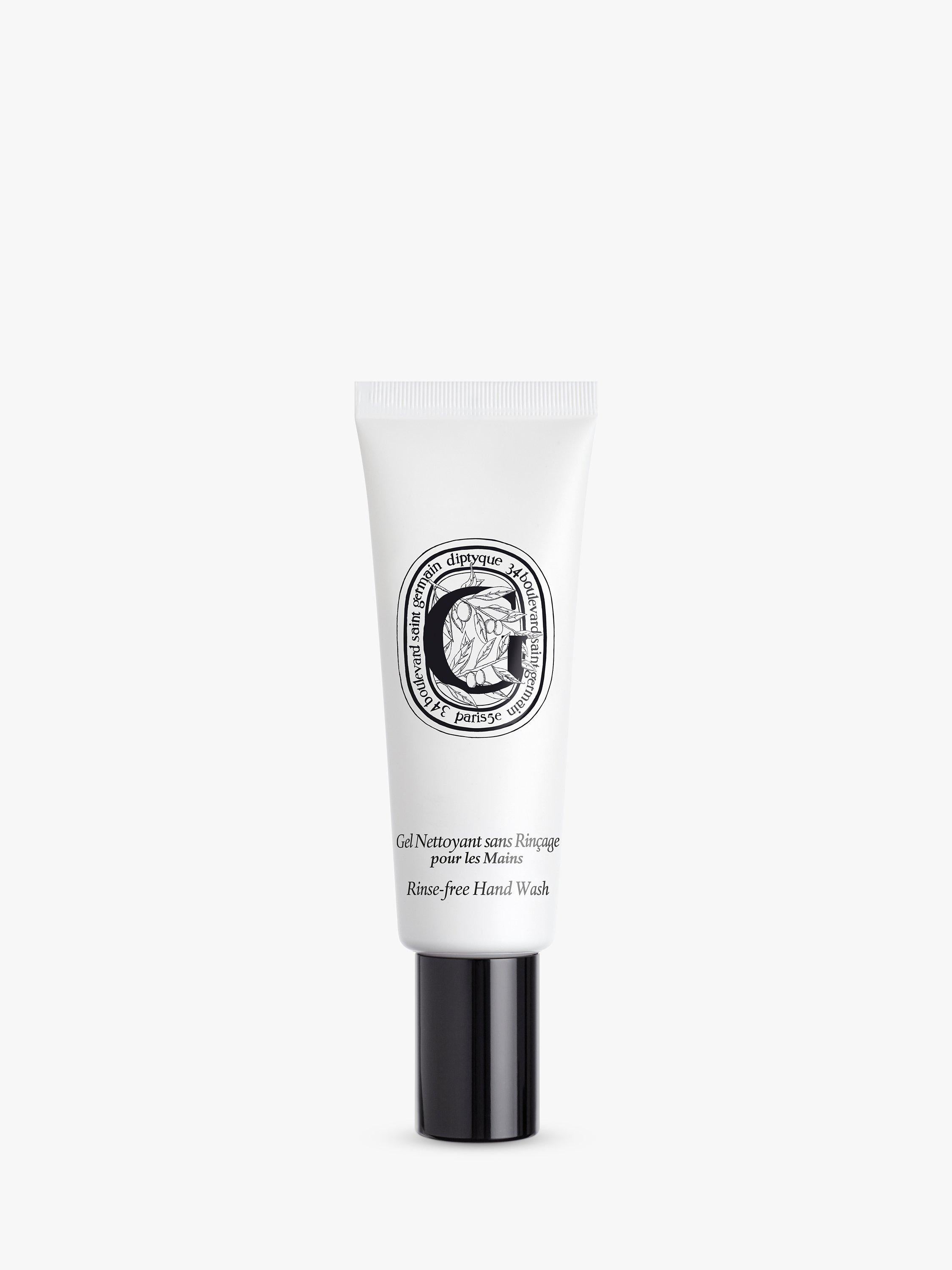 Moisturising Rinse-Free Hand Wash Gel 45ml with Sweet Almond Oil and White Saponaria