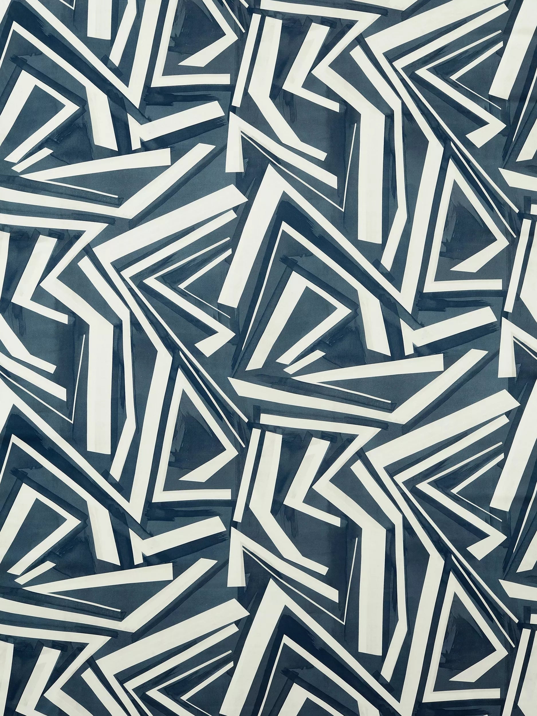 Harlequin Transverse furnishing fabric abstract pattern, UK version