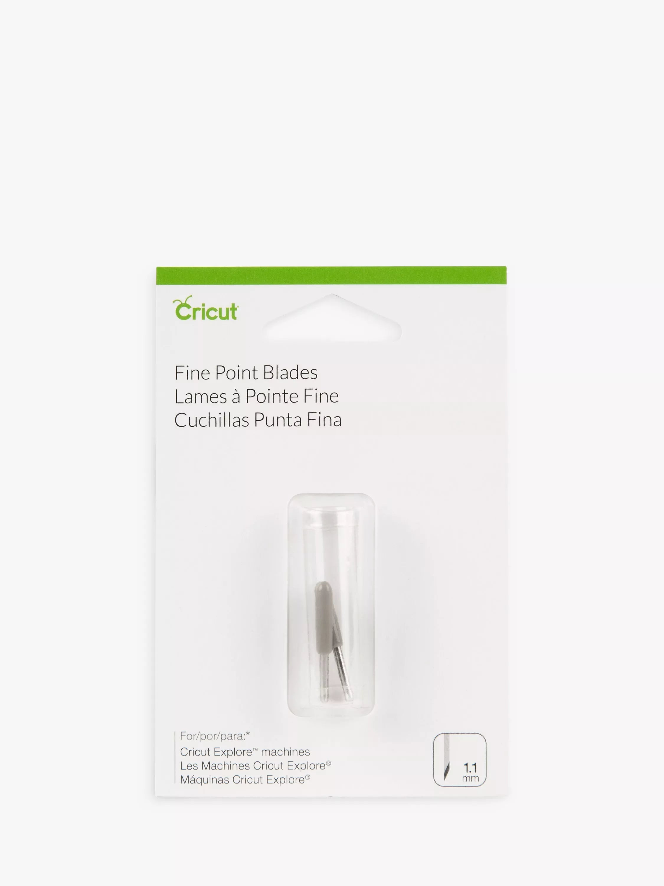 Cricut fine point blades pack of 2, imported from the UK