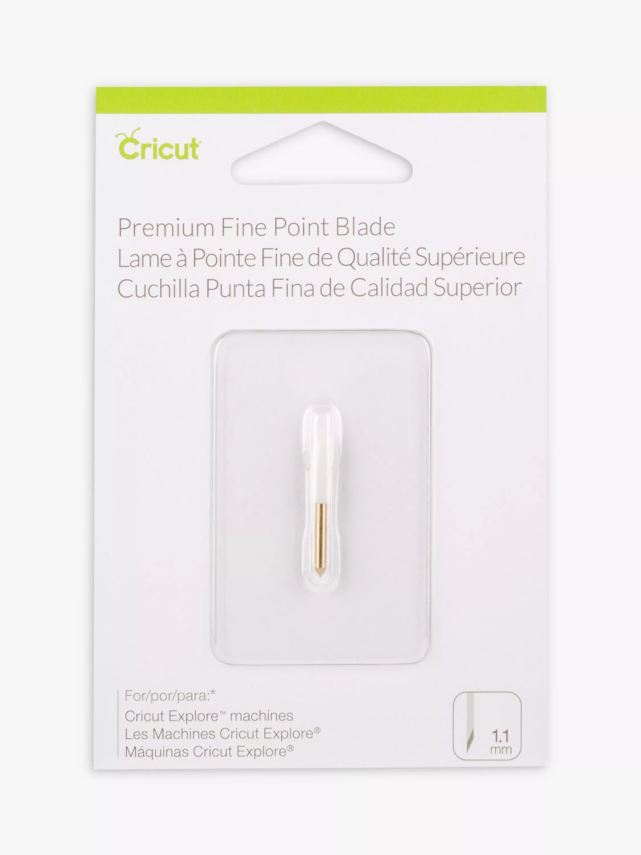 Cricut Premium Fine Point cutting blade, UK version