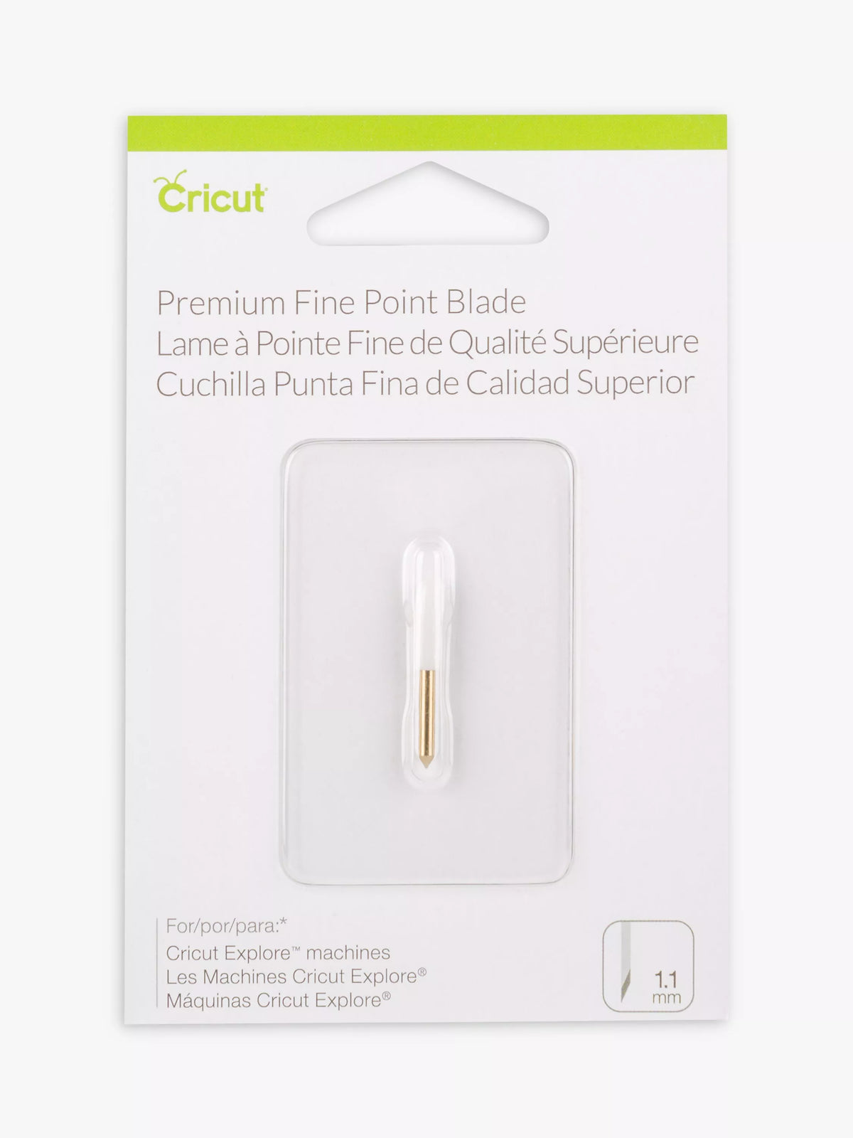 Cricut Premium Fine Point cutting blade, UK version