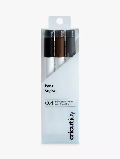 John Lewis Cricut Joy Fine Point Pens 0.4mm Pack of 3 Multi- Buy online at McGrocer