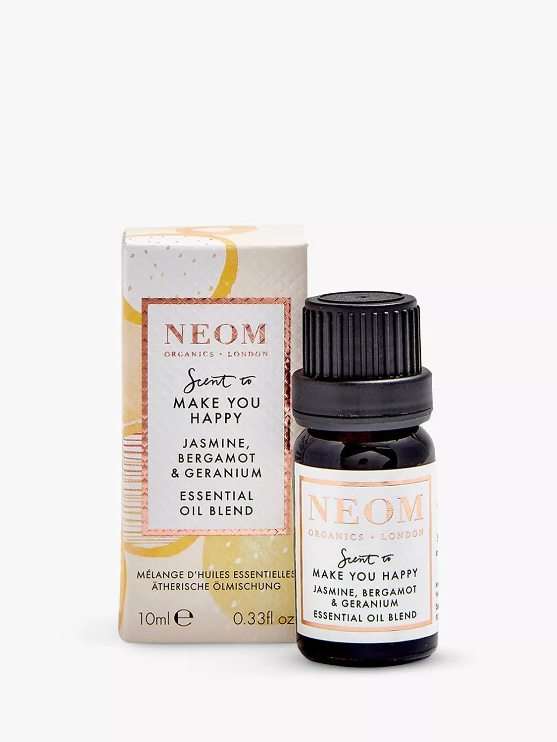 NEOM essential oil jasmine bergamot geranium 10ml (British brand)