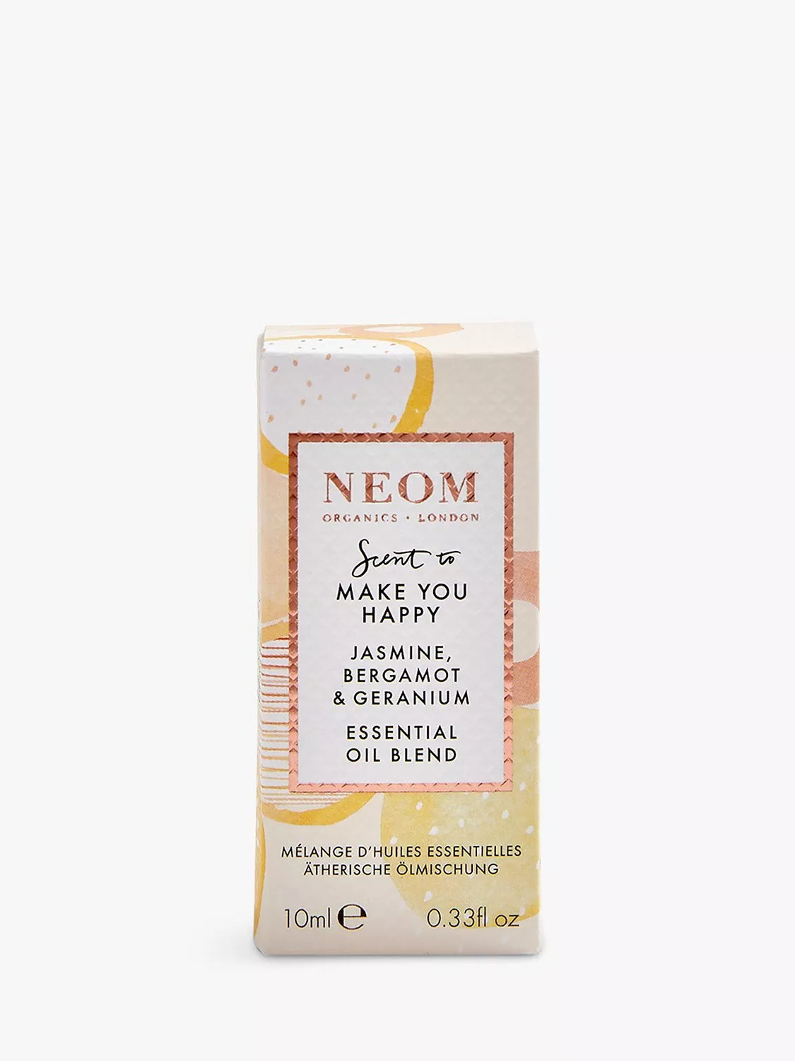 NEOM essential oil jasmine bergamot geranium 10ml (British brand)