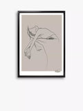 Brookpace Lascelles Anna Bulow Flow 8 framed print 75x55cm, imported from the UK