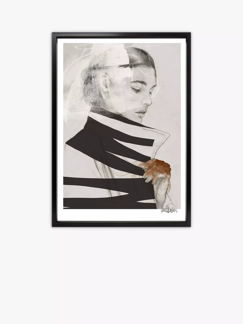 Brookpace Anna Bulow Frida Framed Print 75 x 55cm - British product