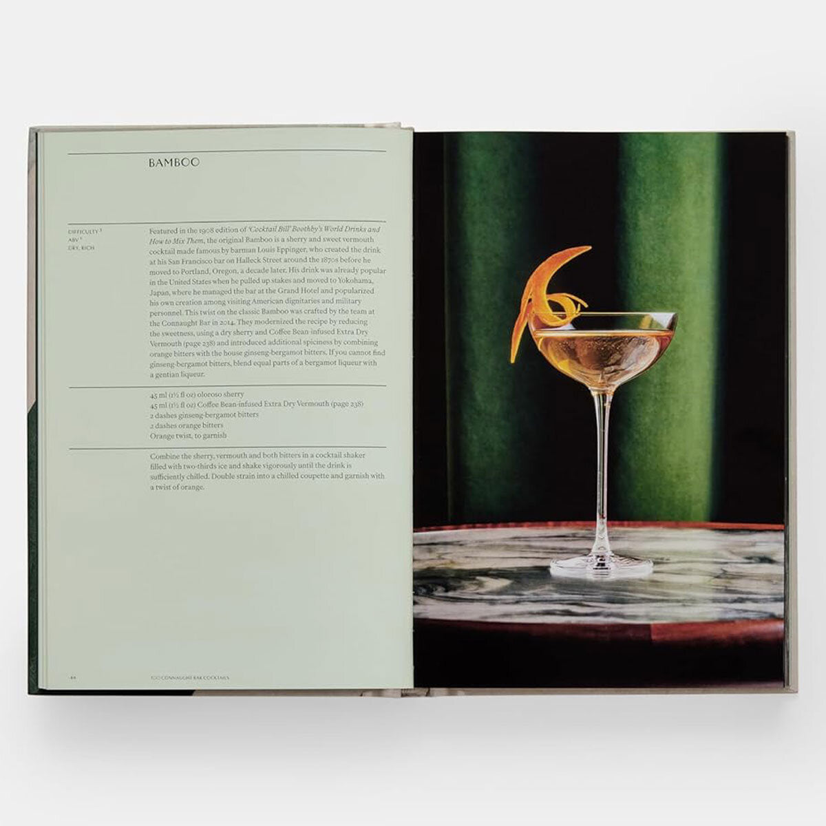 Phaidon hardback books The Connaught Bar and Silver Spoon Pasta (British brand)