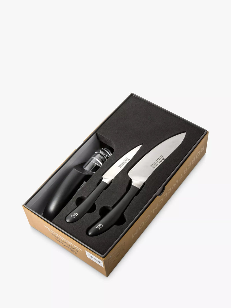 Robert Welch 3 piece knife set, imported from the UK