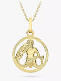 IBB 9ct Yellow Gold Zodiac Necklace