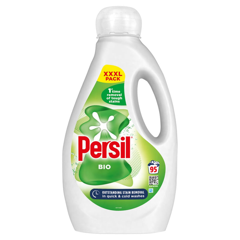 Persil Bio laundry liquid detergent 2.565L, imported from the UK