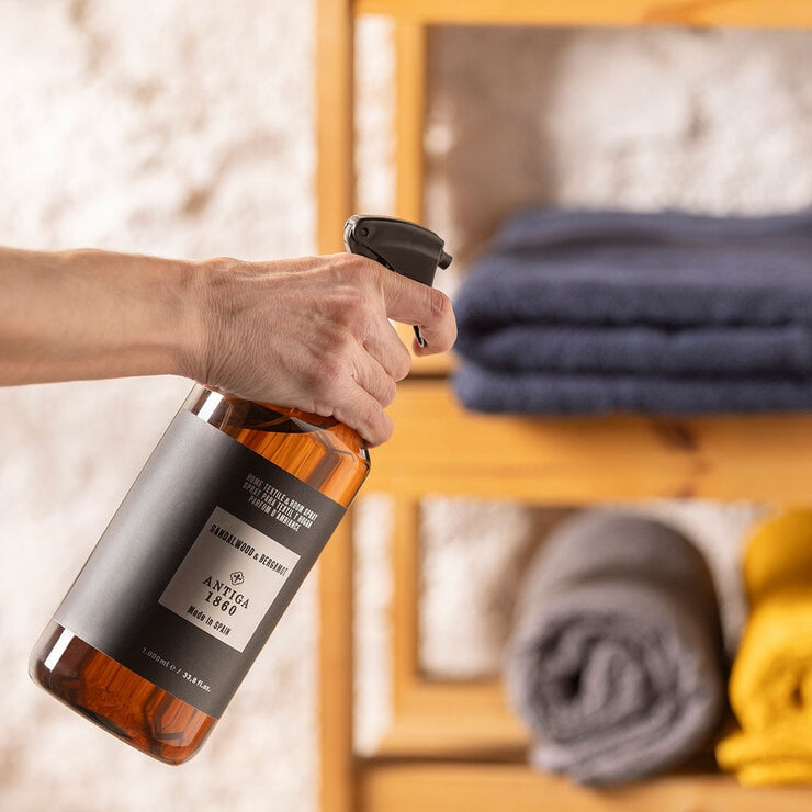 Antiga 1860 Home Textile Room Spray 1L - Sandalwood Bergamot