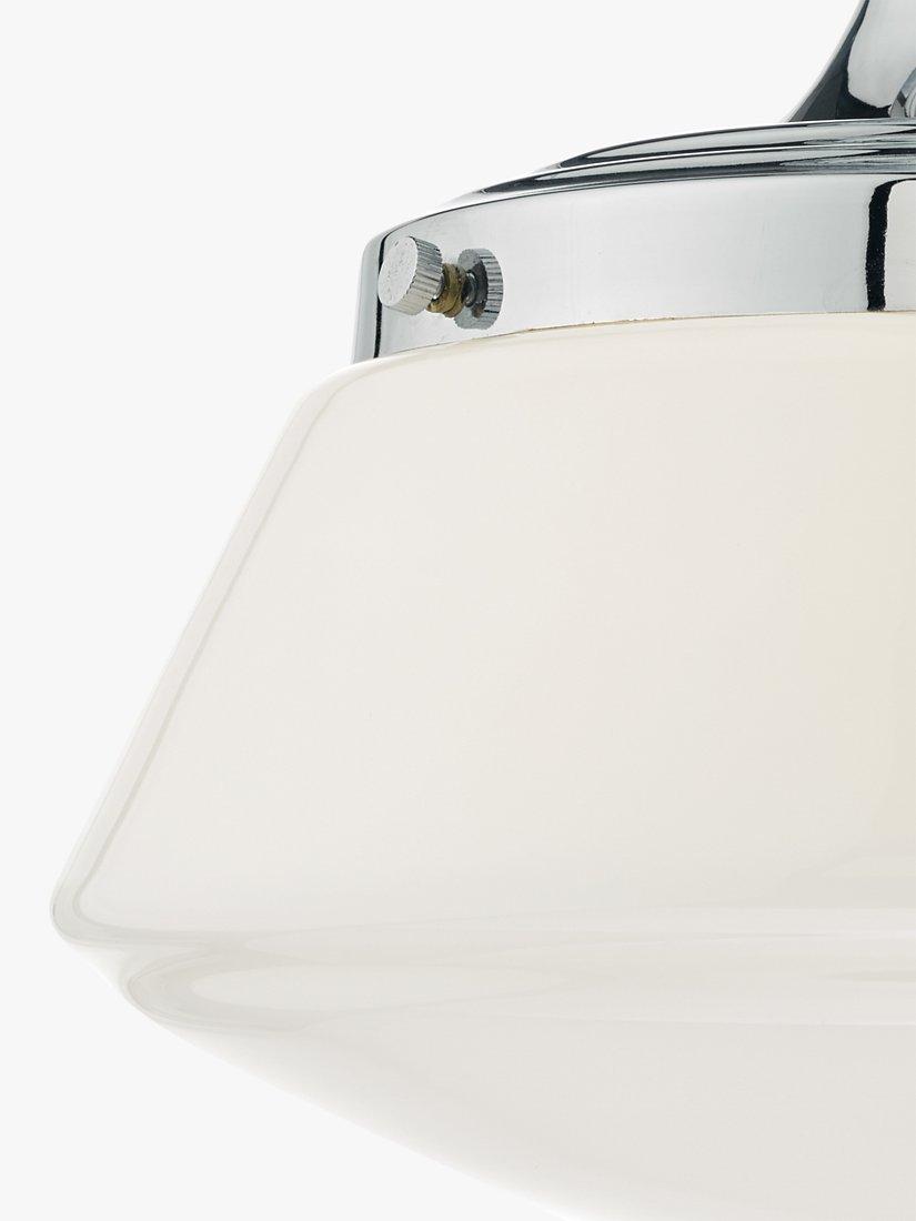 Där Caden semi-flush ceiling light polished chrome, UK version