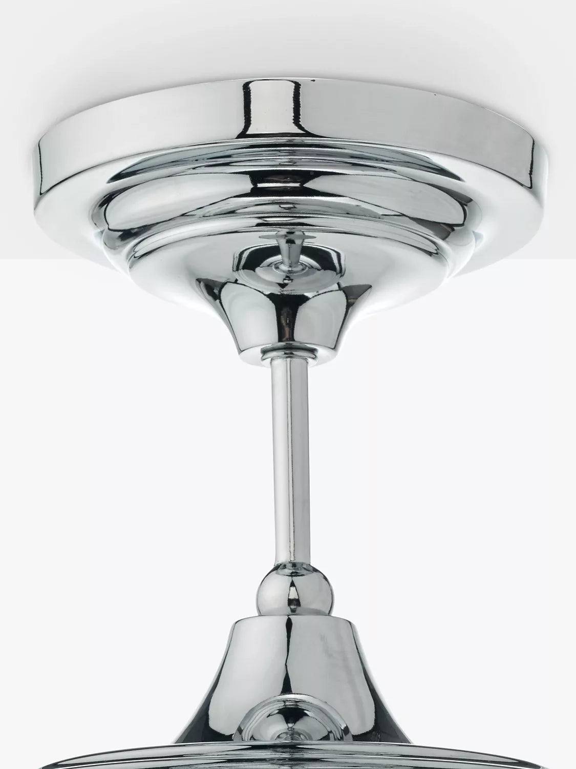 Där Caden semi-flush ceiling light polished chrome, UK version