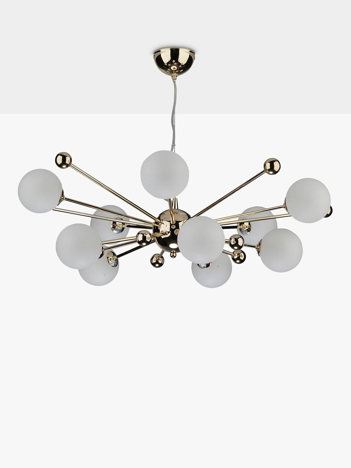 Där oversized ceiling light in polished gold, imported from the UK